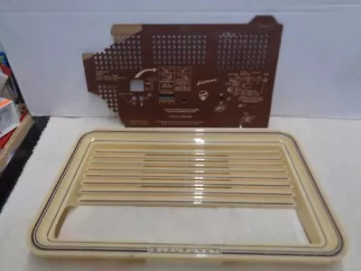 Bakelite Radio Vintage 1957  German PARTS ONLY Blaupunkt Frame & Backing Panel • $57.50