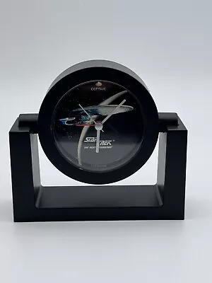 1992 Centric Star Trek Next Generation Enterprise 1701D Analog Desk Alarm Clock • $14.99