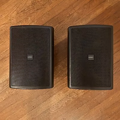 ** Pair ** QSC AC-S6T  Black 6.5   2-Way Foreground/Background Loudspeaker • $139