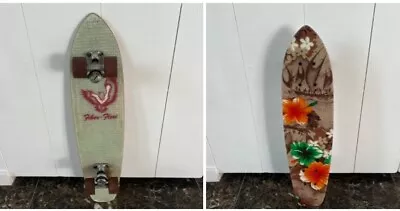 Vintage Skateboard Fiber-Flexi Dyno. Hawaiian Skateboard. G&S. 1970's Skateboard • $250