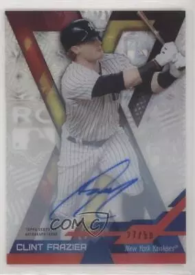 2018 Topps High Tek Rookie Tek Auto /50 Clint Frazier #RT-CF Rookie Auto RC • $17.45