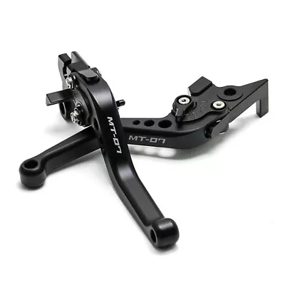 $41.99 • Buy MT-07 MT-09 Short Brake Clutch Levers CNC For YAMAHA MT07 2014-2022 MT09/SP 2019