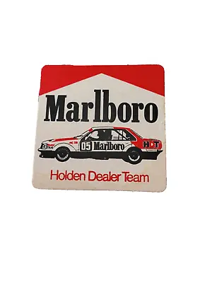 PETER BROCK MARLBORO HOLDEN DEALER TEAM DRINK COASTER VB VC VH  HDT Commodore • $39.95