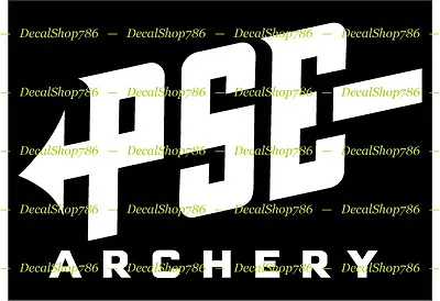 PSE Archery - Hunting Bows & Outdoor Sports - Vinyl Die-Cut Peel N' Stick Decal • $5.75