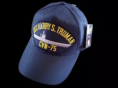 Uss Harry S Truman Cvn-75 Navy Ship Hat U.s Military Official Ball Cap Usa Made • $23.95