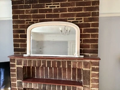 £40 • Buy Antique Victorian Mirror , Arched ,Dated 1878 Painted Frame Coll Bexleyheath DA7