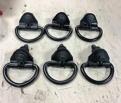 15-23 Ford Transit 150 250 350 Van OEM Black Cargo D-Hooks 3 Pair/Set Of 6 • $49.95