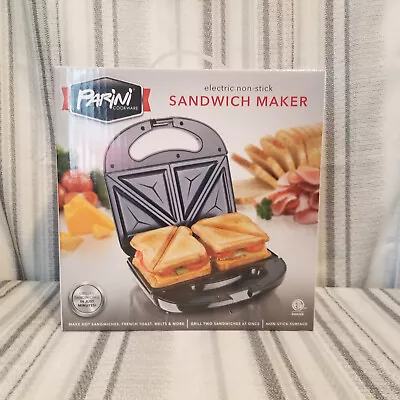 $19.95 • Buy Electric Gourmet Panini Sandwich Maker Nonstick Grill Press - Parini Appliances
