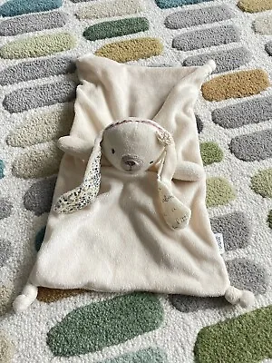 Mamas & And Papas Bunny Comforter Cream Soft Toy Blanket Blankie Soother Rabbit • £15