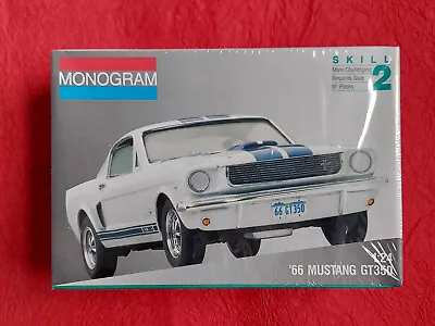 1966 Mustang GT350 1:24 Scale Model Kit #2797 - New & Factory Sealed • $21.49