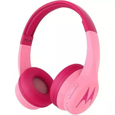Motorola MOTO JR200 Kids' Over-ear Headphones - Pink • $45.99