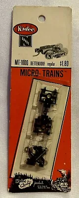 Kadee N Gauge MT-1000 Bettendorf Regular Micro-Trains - Old Stock NEW • $7.49