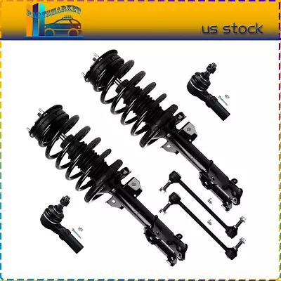 Front Struts Sway Bars Tie Rods Fits For 2005 - 2010 Ford Mustang Base & GT Only • $188.16