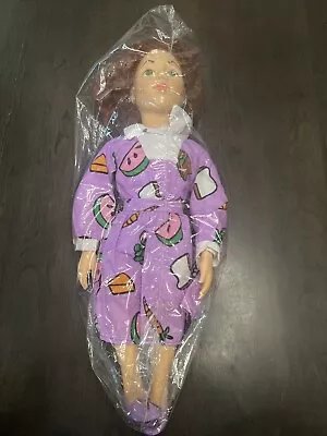 VINTAGE 1995 Hasbro Kenner Miss Frizzle 17  Red Hair Doll The Magic School Bus • $40