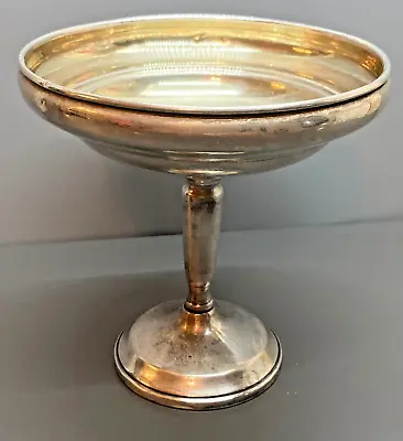 Vintage Sterling Silver Weighted Pedestal Compote Bowl Candy/Nut Dish 198g • $75