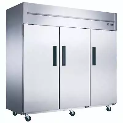 Advance Kitchen Pros - D83AF Commercial 82  3 Solid Door Reach-In Freezer • $7257