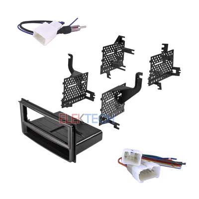 $27.85 • Buy Radio Replacement Dash Kit Single DIN Harness/Antenna For 2012-2017 Toyota Yaris