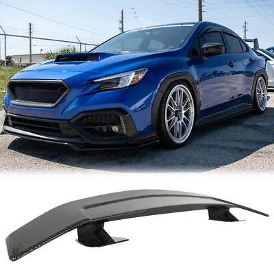 47  For Subaru WRX/STI 15-23 Carbon Car Rear Boot Trunk GT Racing Spoiler Wing • $87.99