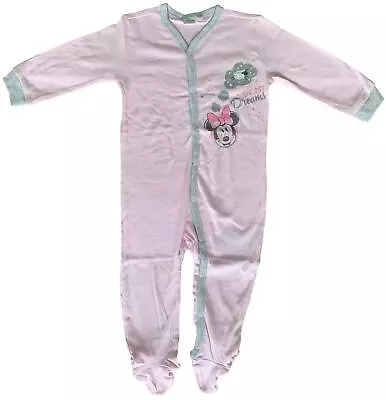 Baby Character Sleepsuits Girls Ex Store 36918m Babygrow All In 1 Onezee New • £3.99