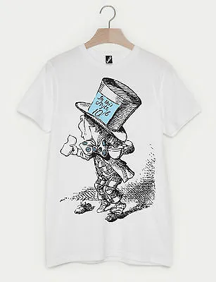 Batch1 Alice In Wonderland 150th Anniversary Mad Hatter Unisex T-shirt • £14.95