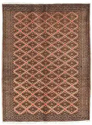 Rare Vintage Geometric Tribal Design 3'6X4'8 Oriental Rug Handmade Wool Carpet • $161