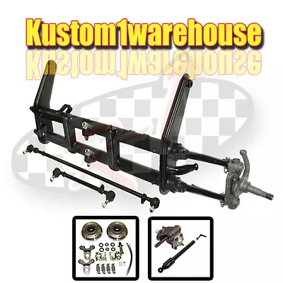 $2075 • Buy VW Volkswagen Bug Rebuilt Adjustable Lowered King Link Pin Front End Axle Beam 