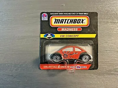 Matchbox 1998 Madness VW Concept Taco Bell Exclusive Series (Series Of 4) • $8.29