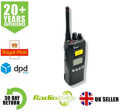 Icom Ic-f4061s Uhf 400-470mhz 5 Watt Walkie Talkie Two Way Radio (no Ce) • £149.95