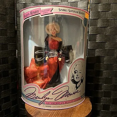 Sparkle Superstar Marilyn Monroe Doll American Beauty Classic Figure #2 1993 • $34.37