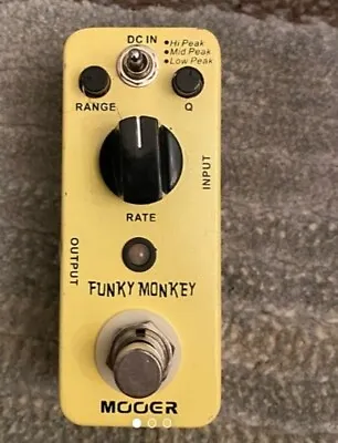 Mooer Funky Monkey Digital Auto Wah Micro Guitar Effects Pedal True Bypass • $99.42