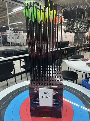 4 Dozen Victory VForce Sport 500 Spine Carbon Arrows • $330