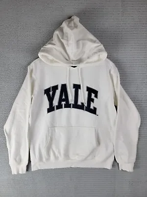 Yale H&M Hoodie Sweatshirt Pullover Long-sleeve Size Small Spellout Embroidered • $19.50