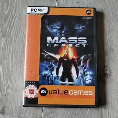 Mass Effect - PC - DVD-ROM - Video Game Windows Sci-fi CIB • $7.99