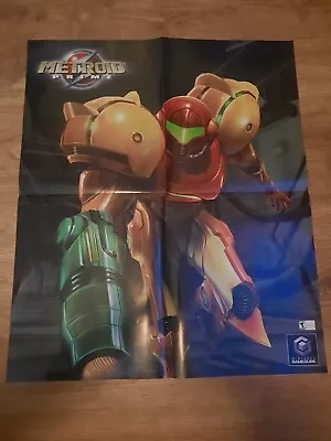 Metroid Prime Nintendo Gamecube Wal-Mart Promotional Ad Deal Flyer Promo Poster • $40