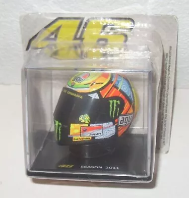 Valentino Rossi (2011) Season Helmet Moto Gp Scale 1/5 Altaya Model • £30