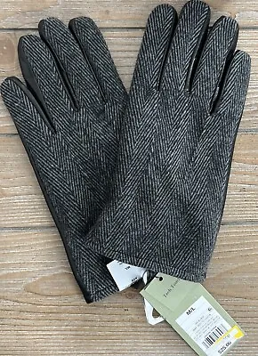 Men's Herringbone Touch Dress Gloves Sherpa Lined - Size M/L • $7.99