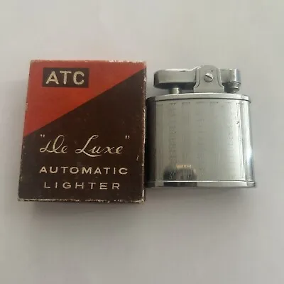 Vintage ATC Super Deluxe Automatic Lighter Made In Japan • $15