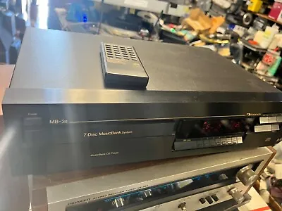 Vintage Nakamichi Japan MB-3s Music Bank 7-Disc Changer CD Player WORKS GREAT • $350