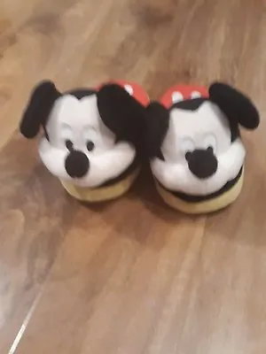 Stompeez Kids Mickey Mouse Slippers • £5