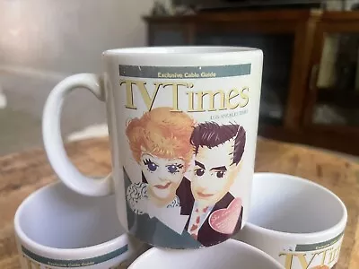 TV TIMES Los Angeles Cable Guide I LOVE LUCY Desi & Lucille Ball Coffee Cup Mug • $1.50