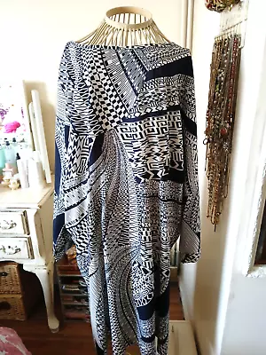 Masai Aztec Print Dress Size L • £3