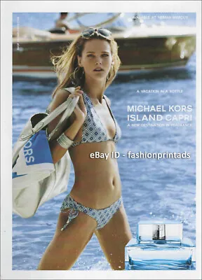 MICHAEL KORS Fragrance 1-Page Magazine PRINT AD 2008 CARMEN KASS • $4