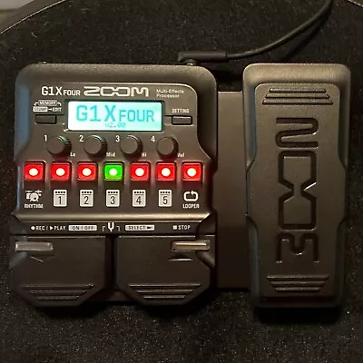 $90 • Buy Zoom Electric Guitar Multi Effect G1X FOUR