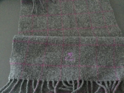 £2.50 • Buy PRINGLE Lambswool Grey Scarf Women