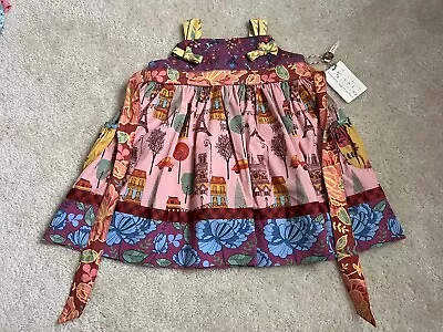 Matilda Jane City Of Lights Knot Dress Size 2 Years NWT • $39.99