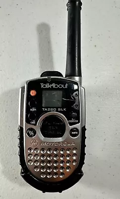 Motorola Talkabout TA280 SLK  14-Channels 2-Way Radio Walkie -UNTESTED -  • $14.99