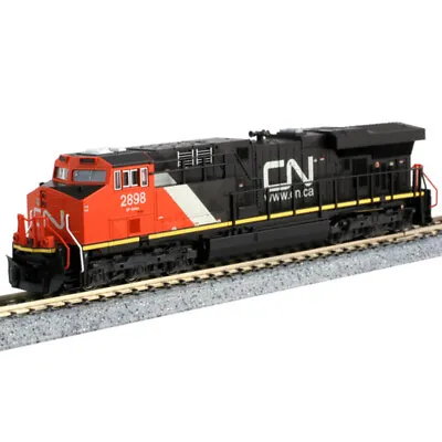 NEW Kato GE ES44AC W/DCC CN #2899 Locomotive N Scale FREE US SHIP • $164.99