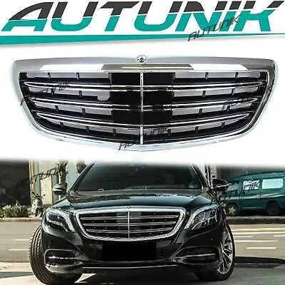 Front Bumper Grille Grill For Mercedes-Benz W222 S350 S450 S500 S550 S560 S600 • $240.99