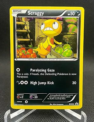 Scraggy Holo BW25 Pokemon BW Promo NM A00 • $1.99