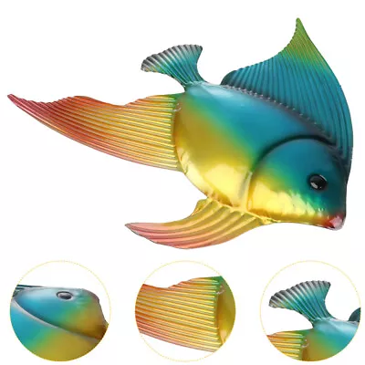 Colorful Metal Fish Wall Art For Indoor/Outdoor Décor • £11.79